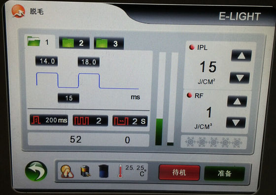 1200W RF E-light IPL Hair Removal Machines Intense Pulsed Light